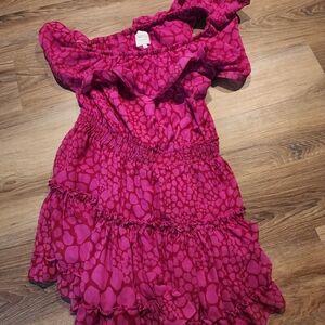 Pink Ruffled Misa Dress